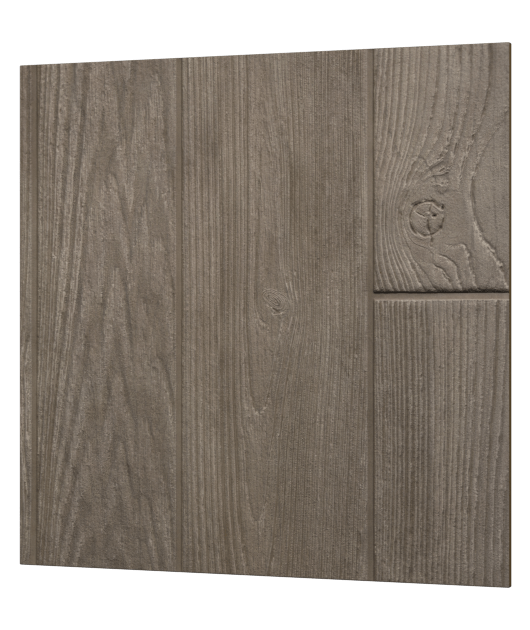 Realistic wood grain patterns and textures