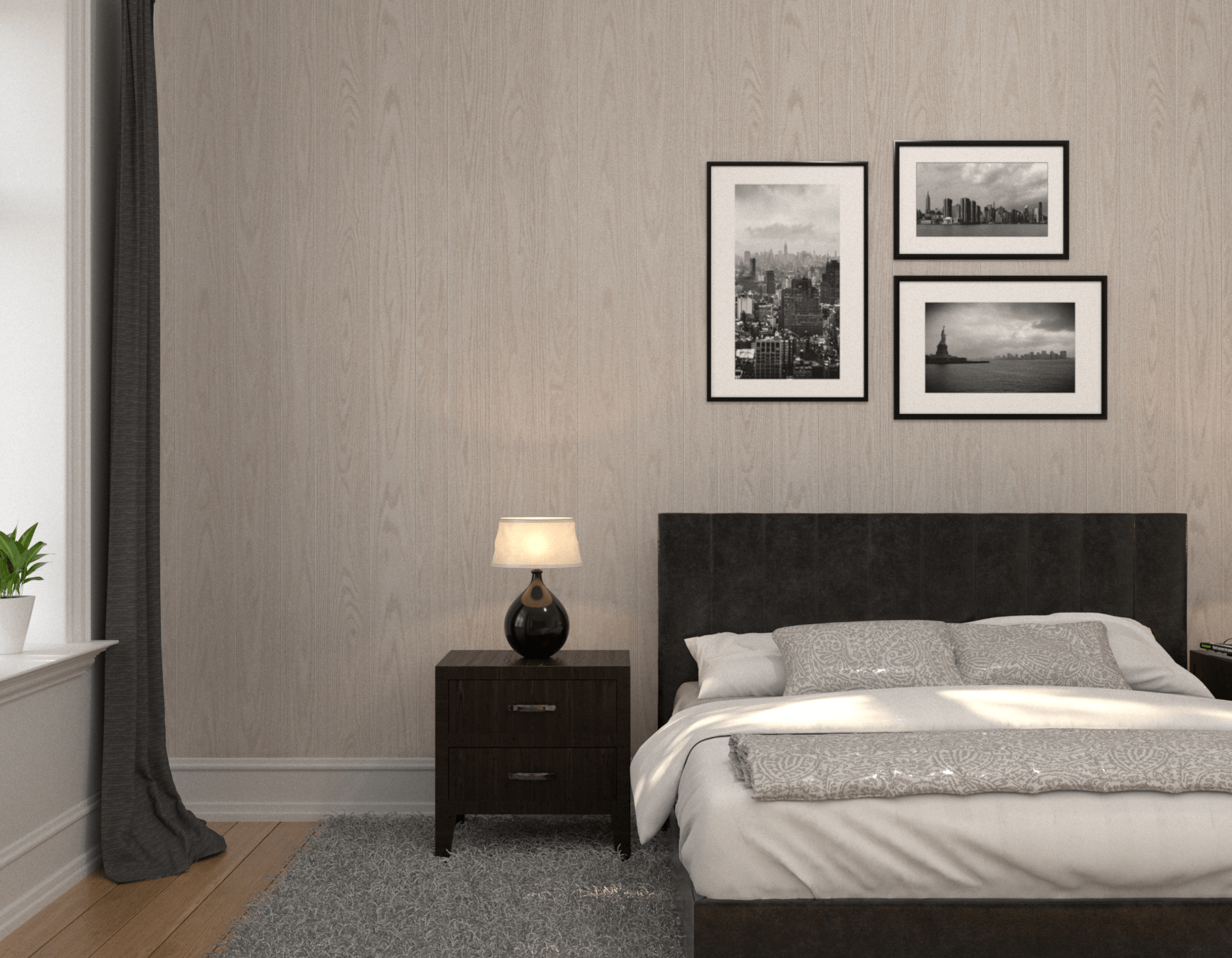 Bedroom Wood Westminster White