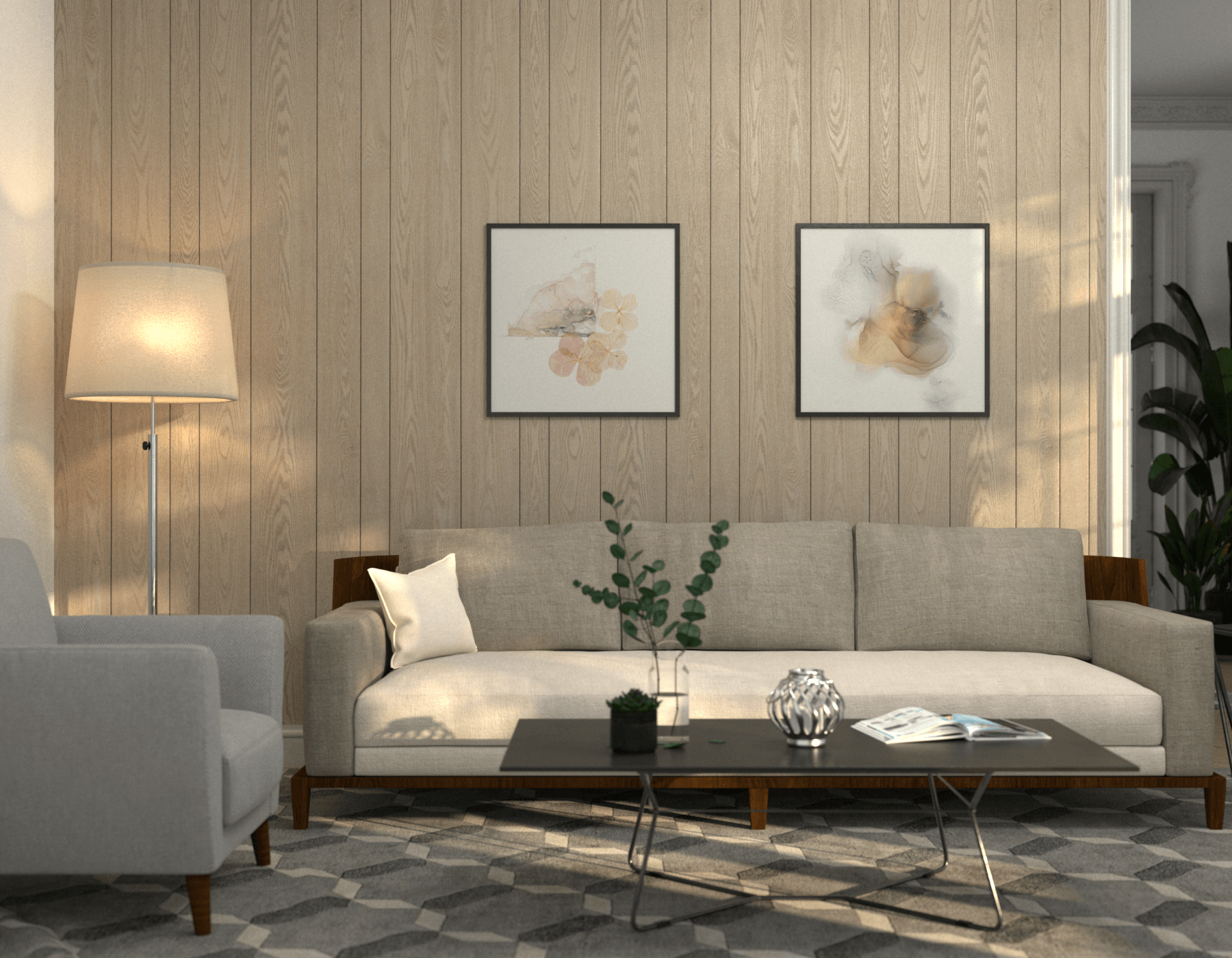 Living Room Conestoga Oak